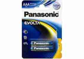 Батарейка Panasonic AAA bat Alkaline 2шт EVOLTA (LR03EGE/2BP)