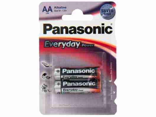 Батарейка Panasonic AA bat Alkaline 2шт Everyday Power (LR6REE/2BR)