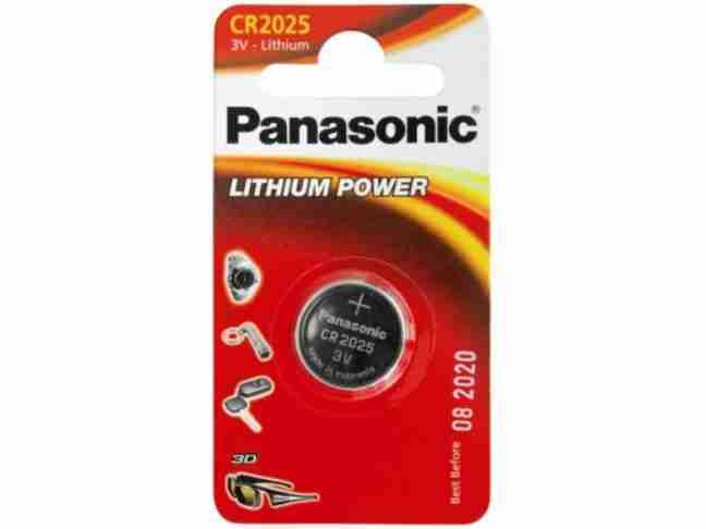Батарейка Panasonic CR-2025 bat(3B) Lithium 1шт (CR-2025EL/1B)