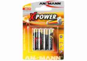 Батарейка Ansmann X-Power 4xAAA