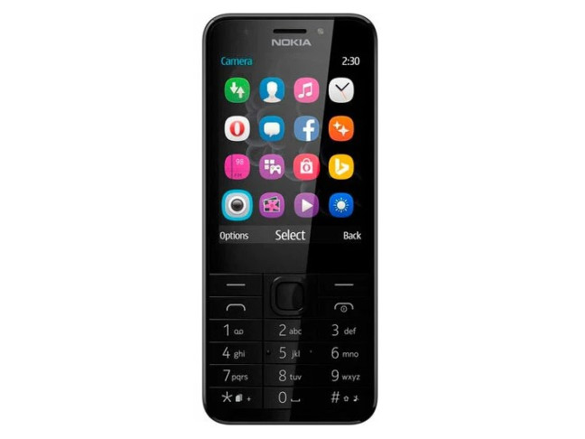 Мобильный телефон Nokia 230 Dual Sim Dark Silver (A00026971)