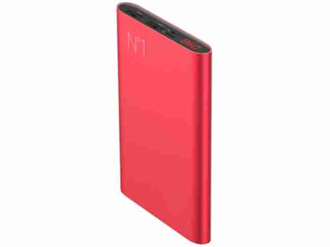 Внешний аккумулятор (Power Bank) SOLOVE A9s Portable Metallic 10000mAh Red