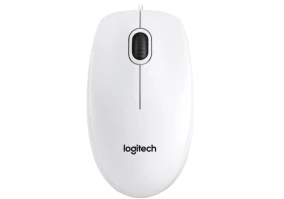 Мышь Logitech B-100 Optical Mouse white (910-003360)