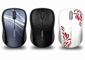 Мышь Rapoo Wireless Optical Mouse 3100P (черный)