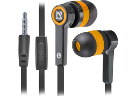 Наушники Defender Pulse 420 Black/Orange