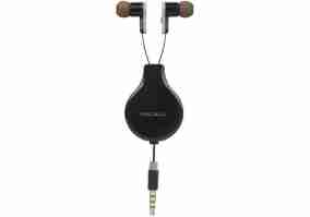 Навушники Macally Retractable Earbud (чорний)