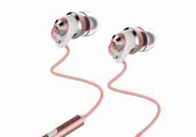 Навушники Remax RM-585 Metal Touching Pink