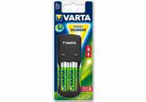 Зарядное устройство Varta Pocket Charger + 4xAA 2600 mAh