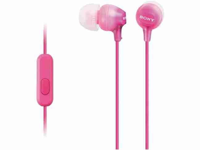 Наушники Sony MDR-EX15AP Pink