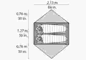 Палатка MSR Elixir 2 (серый)