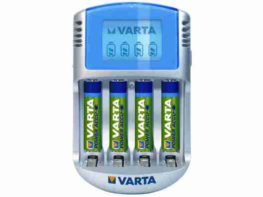 Зарядное устройство Varta LCD Charger 4xAA 2500 mAh