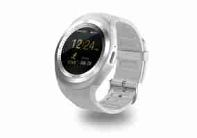 Годинник телефон Smart Watch Smart Y1 (сріблястий)