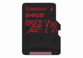 Карта памяти Kingston 64 GB microSDXC Canvas React
