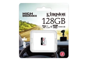 Карта памяти Kingston 128 GB microSDXC Class 10 UHS-I A1 Endurance  (SDCE/128GB)