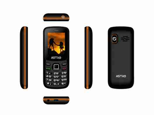 Мобильный телефон Astro A173 Black/Orange