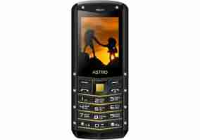 Мобильный телефон Astro B220 Black/Gold