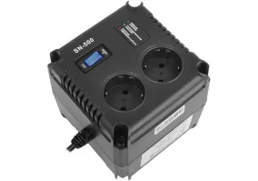 Стабілізатор Gemix SN-500 0.5 кВА/350 Вт