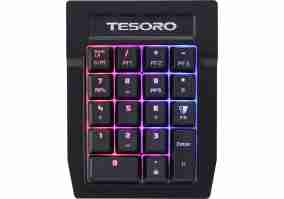 Клавиатура Tesoro Tizona Spectrum Numpad blue switch (TS-G2SFLP BL) Black USB