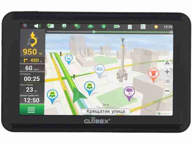 GPS-навигатор Globex GE520 Navitel