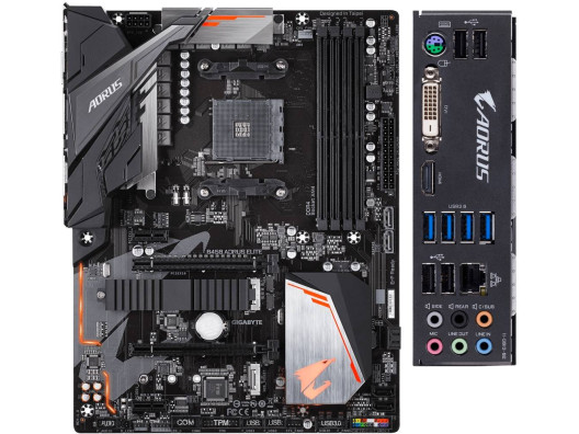 Материнская плата Gigabyte B450 AORUS ELITE rev. 1.0 – купить по