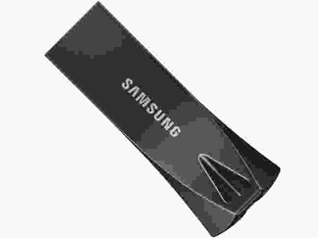 USB флеш накопичувач Samsung 64 GB Bar Plus Black USB 3.1 (MUF-64BE4/APC)