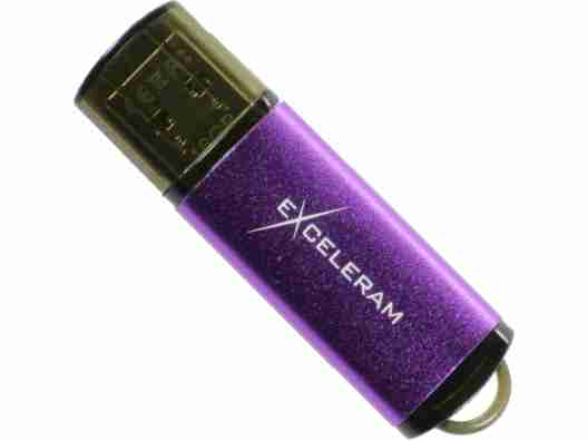 USB флеш накопитель Exceleram 16 GB A3 Series Purple USB 2.0 (EXA3U2PU16)