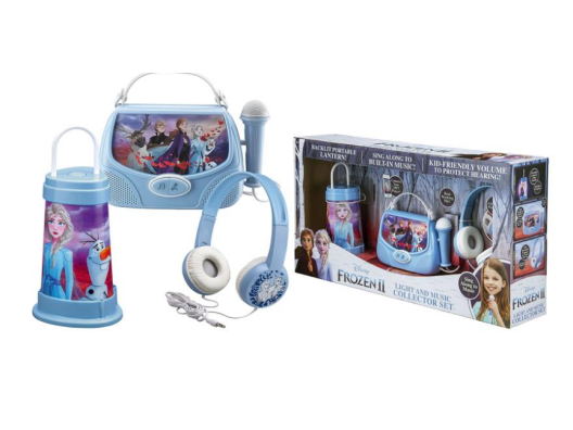 Наушники eKids Disney Frozen 2 подарочный набор: наушники (FR-300.11MV9M) + Караоке + Портативный ночник