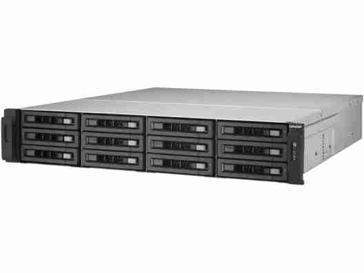 NAS сервер QNAP TS-EC1280U-i3-8G-R2 ОЗУ 8 ГБ