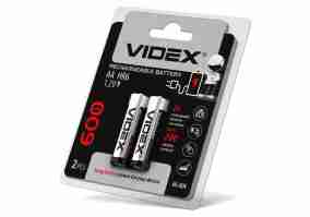 Аккумулятор Videx 2xAA 600 mAh