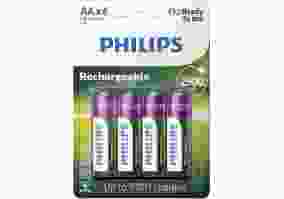 Аккумулятор Philips Rechargeable 4xAA 2500 mAh