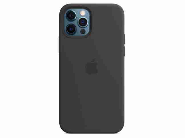 Чехол Apple Silicone Case with MagSafe for iPhone 12 Pro Max HQ Black