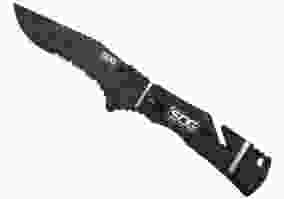 Походный нож SOG Trident Elite Black Blade