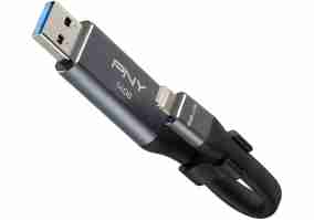 USB флеш накопитель PNY OTG Duo-Link Lightning 64 ГБ