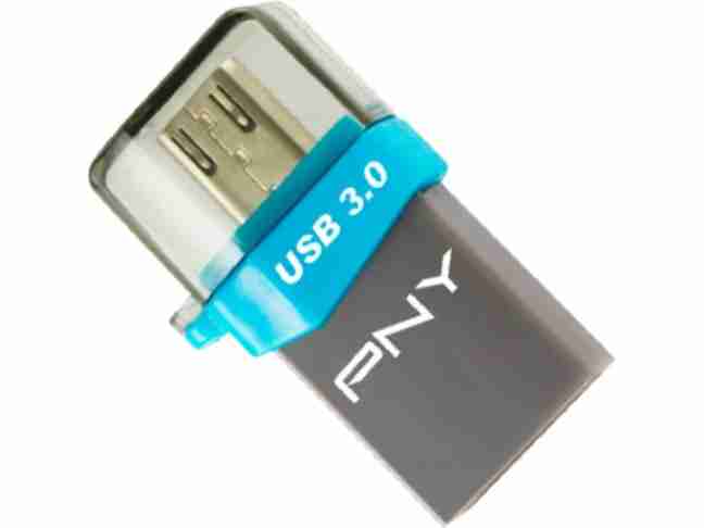 USB флеш накопитель PNY OTG Duo-Link OU3 3.0 32 ГБ