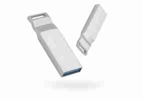 USB флеш накопитель Exceleram 16 GB U2 Series Silver USB 3.1 Gen 1 (EXP2U3U2S16)