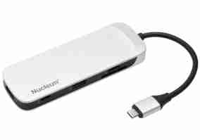 Мультипортовый адаптер Kingston USB 3.1 Type C хаб  Nucleum (C-HUBC1-SR-EN)