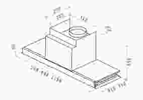 Вытяжка Elica Filo A/90 90 см