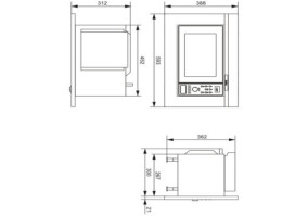 Встраиваемая микроволновая печь Amica AMGB20E2GB
