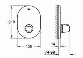 Змішувач Grohe Grohtherm 3000 19356