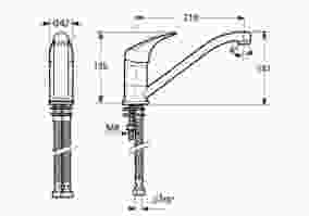 Змішувач Jika Talas 3511N100423