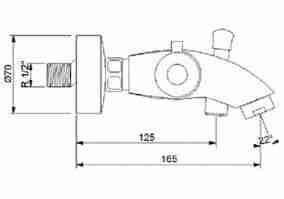 Змішувач Newarc Tekno 500511