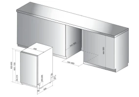 Встраиваемая посудомоечная машина Whirlpool WSIC3M17
