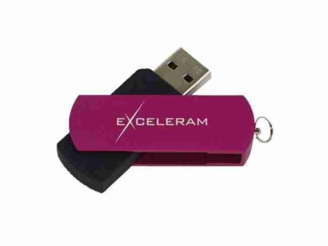 USB флеш накопитель Exceleram 16 GB P2 Series Purple/Black (EXP2U3PUB16)