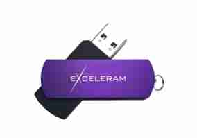 USB флеш накопитель Exceleram P2 Series Black/Grape 16 GB USB 3.1 (EXP2U3GPB16)