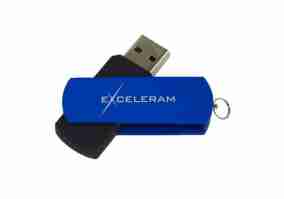 USB флеш накопитель Exceleram 128GB P2 Series Blue/Black USB 3.1 Gen 1 (EXP2U3BLB128)