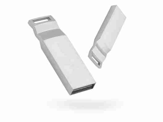 USB флеш накопитель Exceleram 32 GB U2 Series Silver USB 2.0 (EXP2U2U2S32)