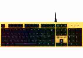 Клавиатура Hator Rockfall Mechanical Blue Switches Yellow Edition RU (HTK-601)