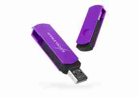 USB флеш накопичувач Exceleram 8 GB P2 Series Grape/Black USB 2.0 (EXP2U2GPB08)