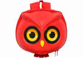 Детский 3D рюкзак SuperCute Owl Red