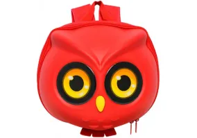 Дитячий 3D рюкзак SuperCute Owl Red